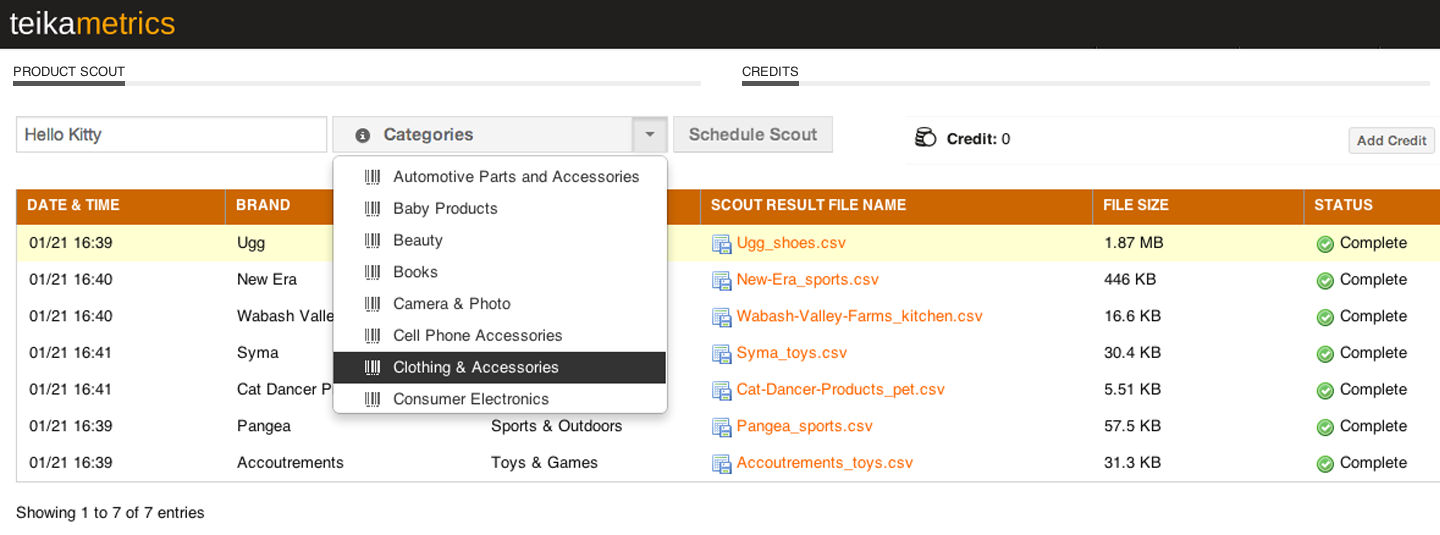 Product Scout Filter3